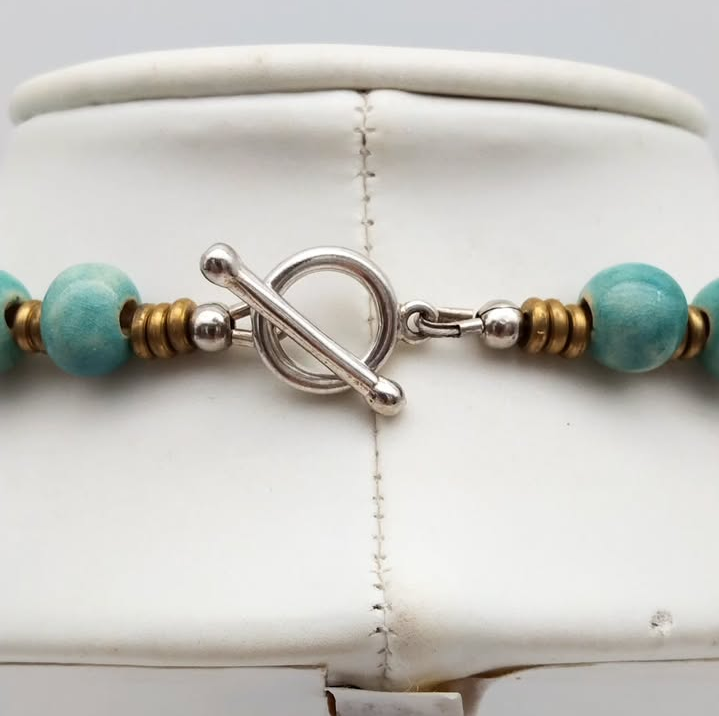 Collar de cerámica gres