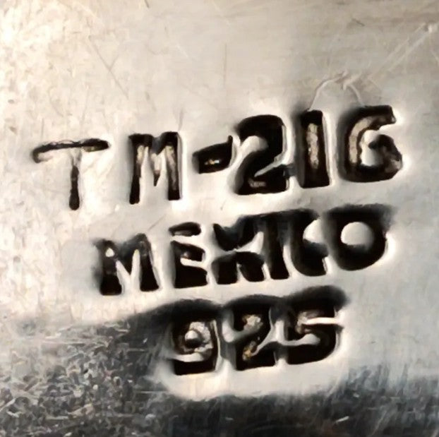 Aros mexicanos de plata 925 y ónix.