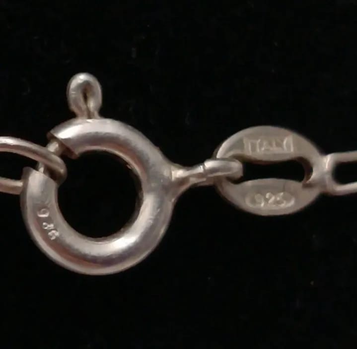 Cadena y colgante de plata 925