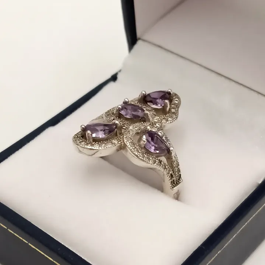 Anillo de plata esterlina 925