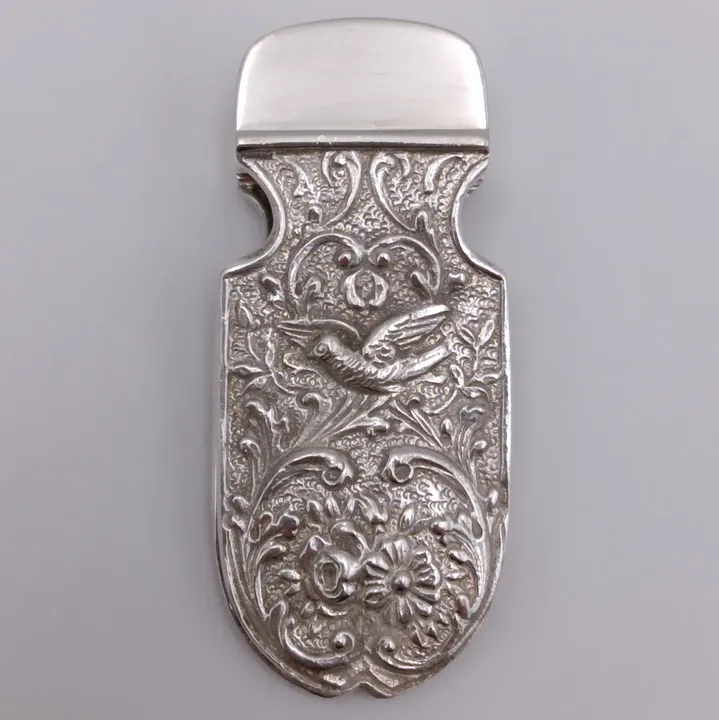 Clip ruso de plata esterlina