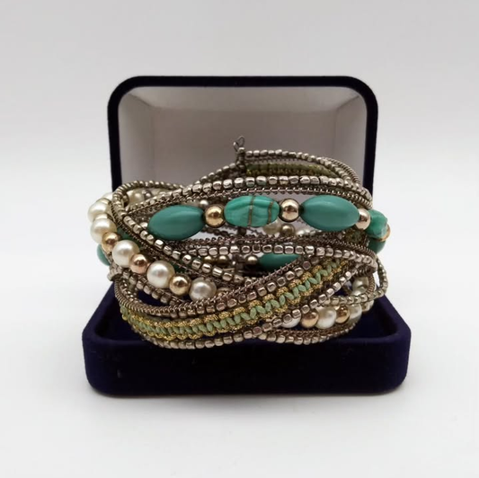 Brazalete de mostacillas