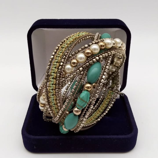 Brazalete de mostacillas