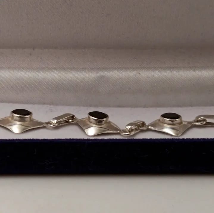 Pulsera en plata 950