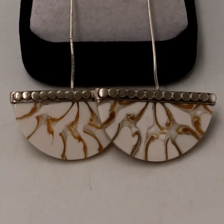 Pendientes de plata esterlina 925