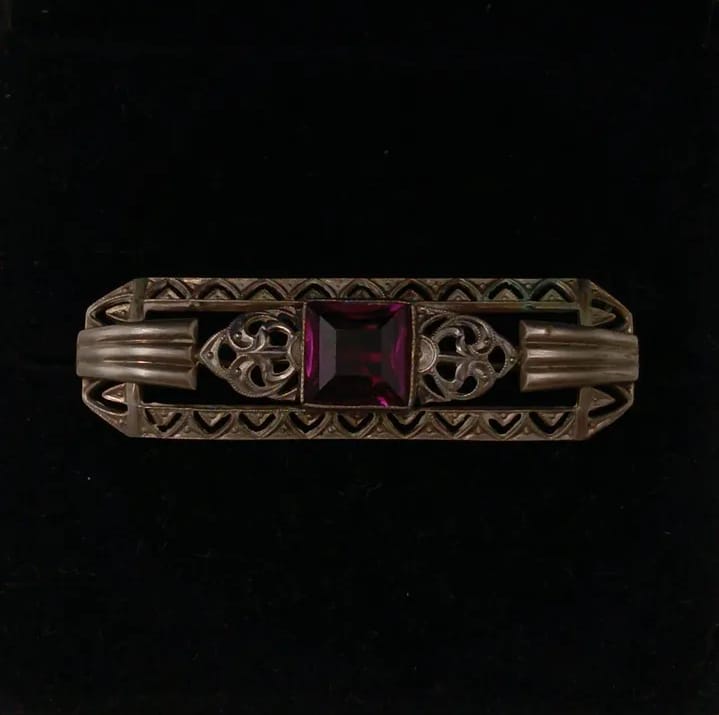 Prendedor Art Deco