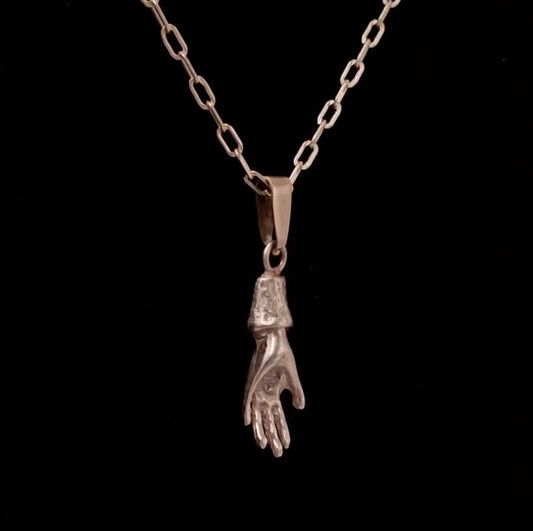 Cadena y colgante de plata K980 y 925