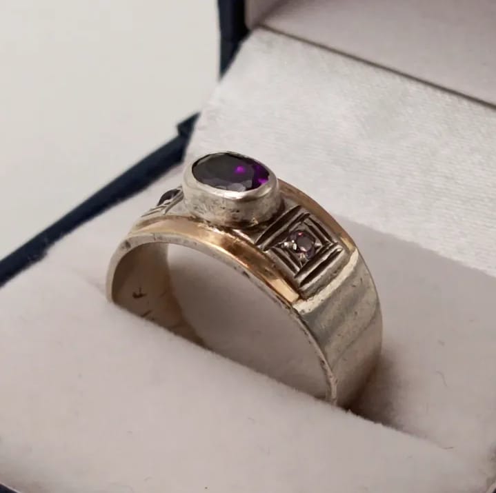 Anillo de plata 910