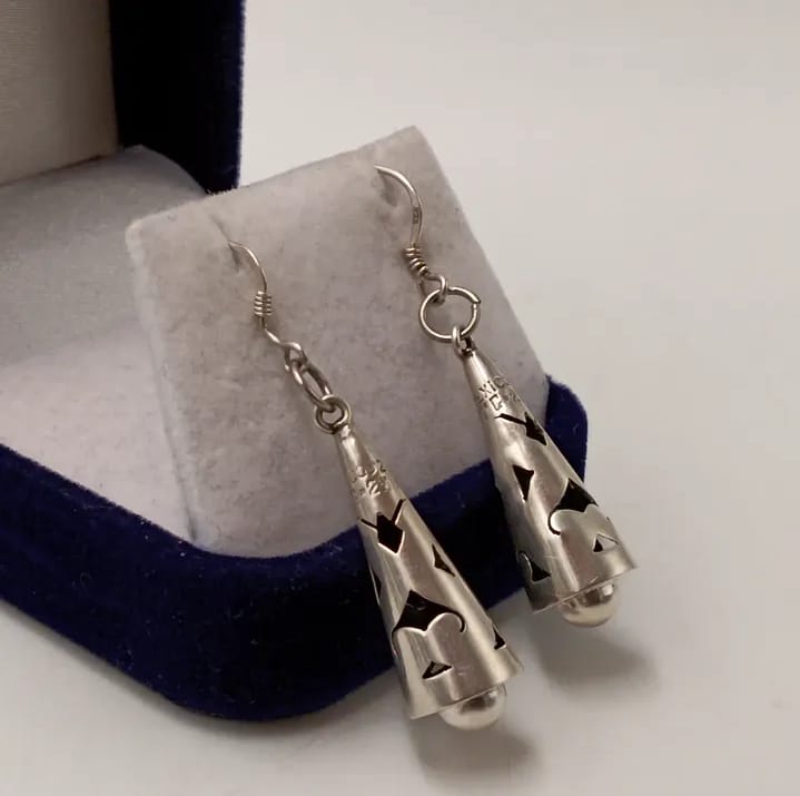 Aros vintage de plata 925