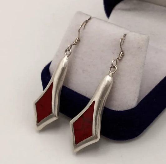 Aros vintage de plata 950