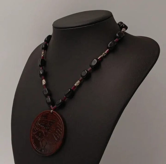Collar de turmalinas y plata 925
