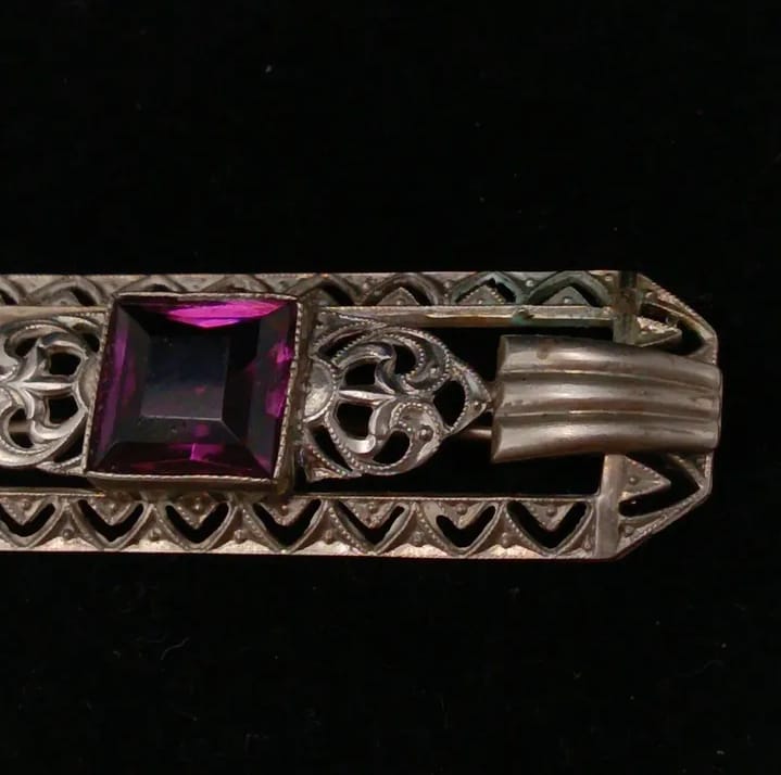 Prendedor Art Deco