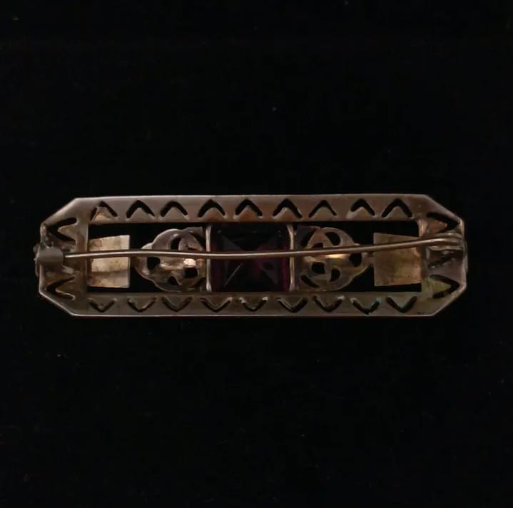 Prendedor Art Deco