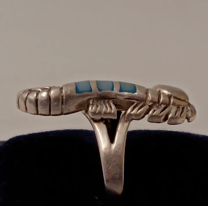 Anillo de nácar en plata 925