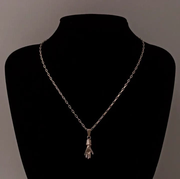 Cadena y colgante de plata K980 y 925