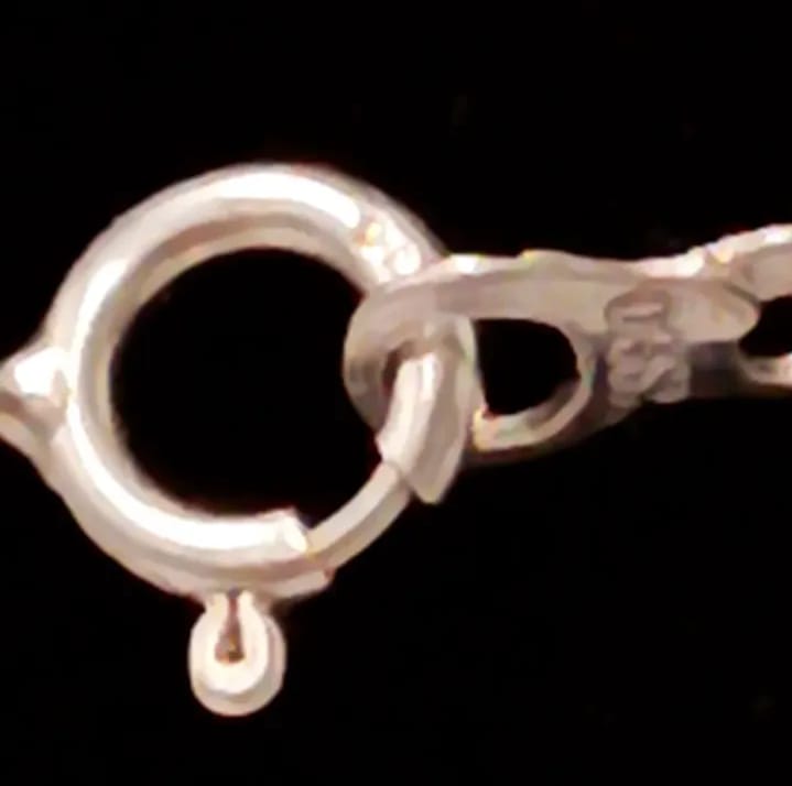 Cadena y colgante de plata K980 y 925
