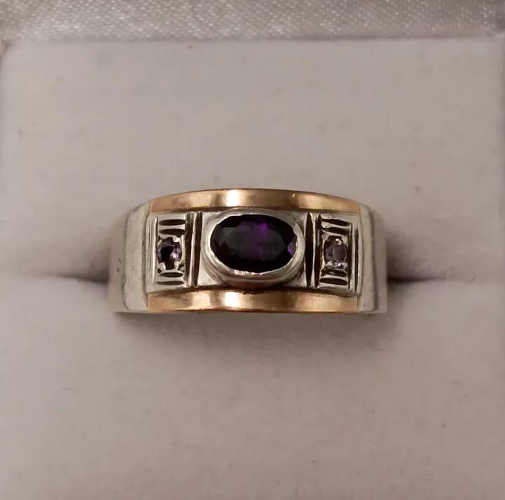 Anillo de plata 910