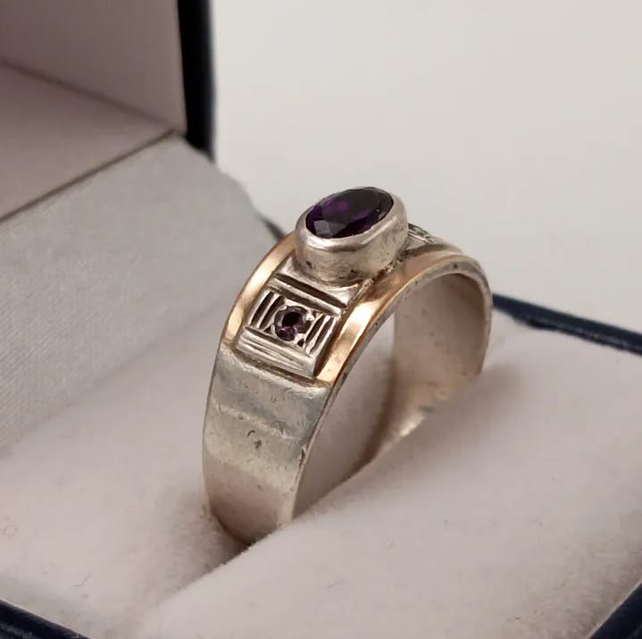 Anillo de plata 910