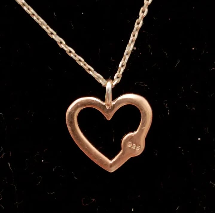 Colgante y cadena de plata 925