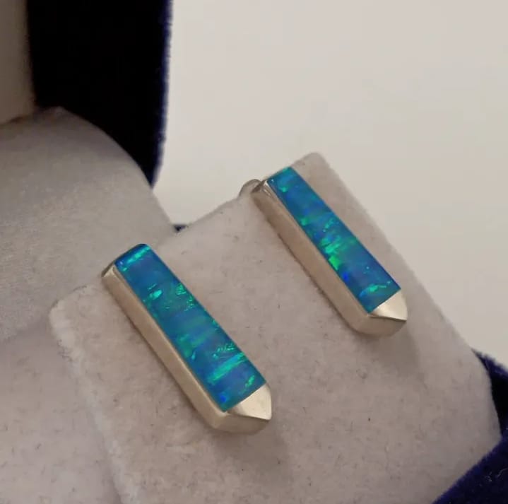 Aros de plata 950