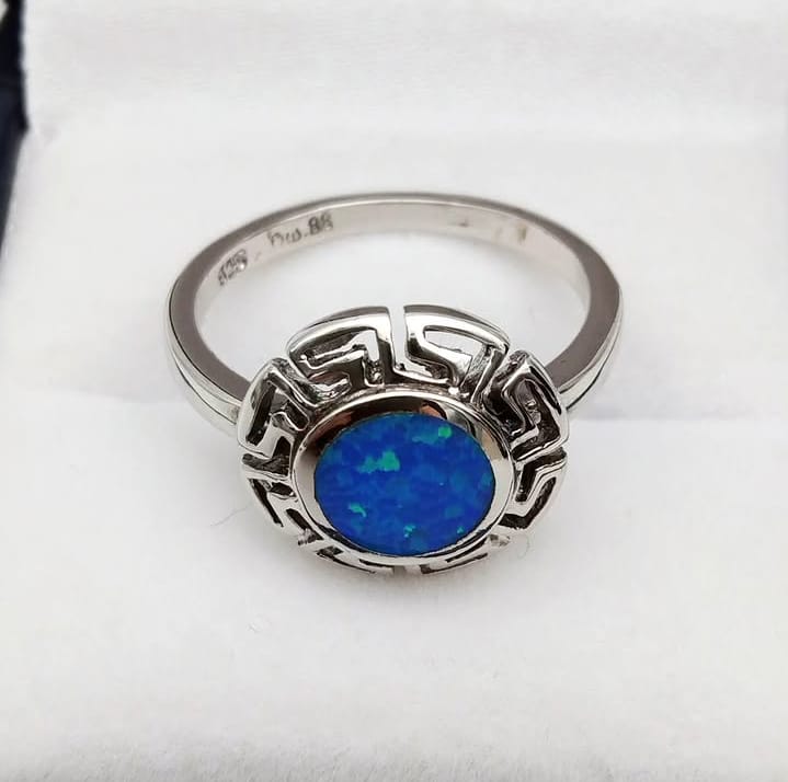 Anillo de plata esterlina