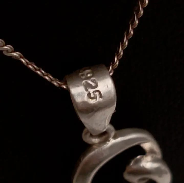 Colgante de plata esterlina 925