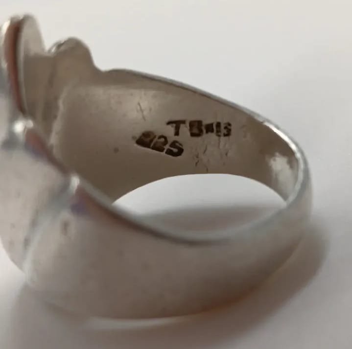 Anillo mexicano de plata 925