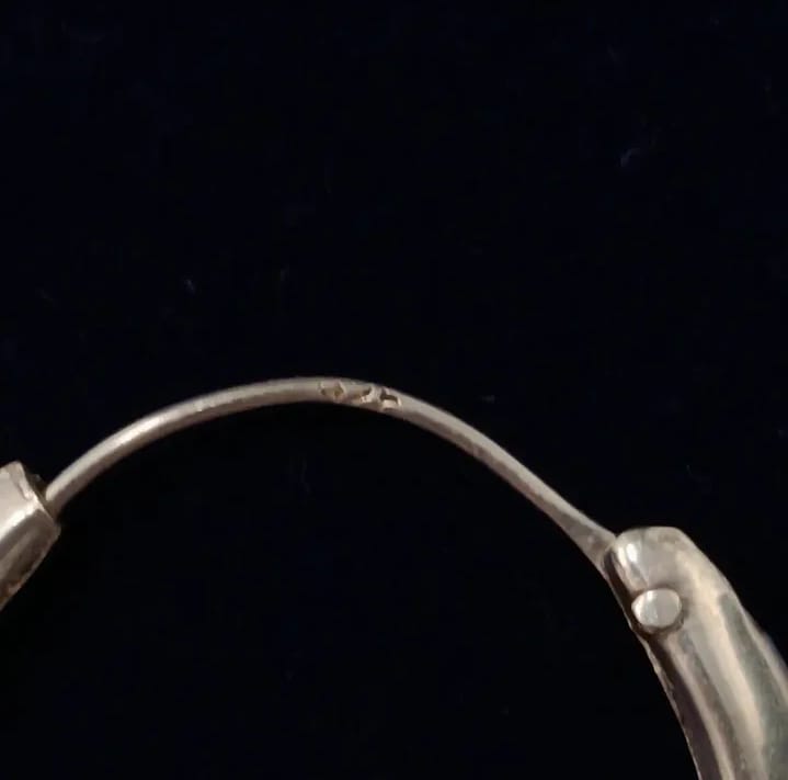 Argollas de plata 925