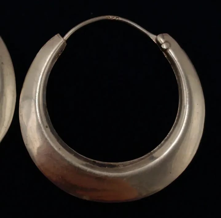 Argollas de plata 925