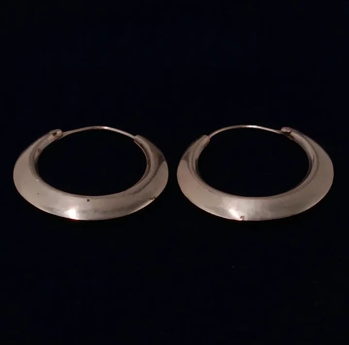 Argollas de plata 925