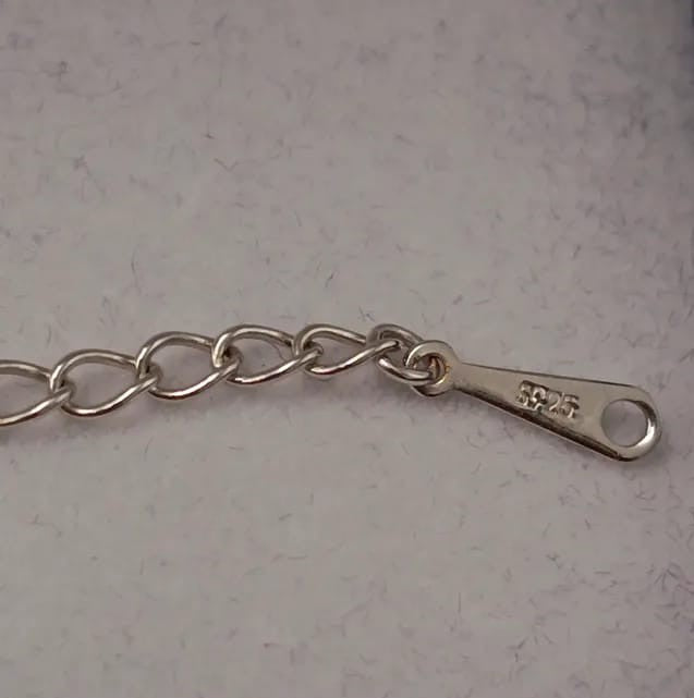 Pulsera de plata esterlina
