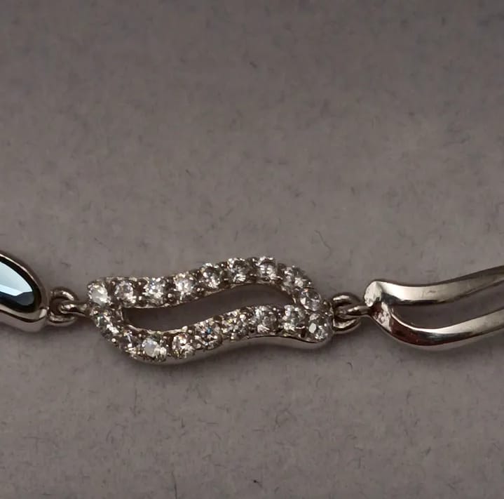 Pulsera de plata esterlina