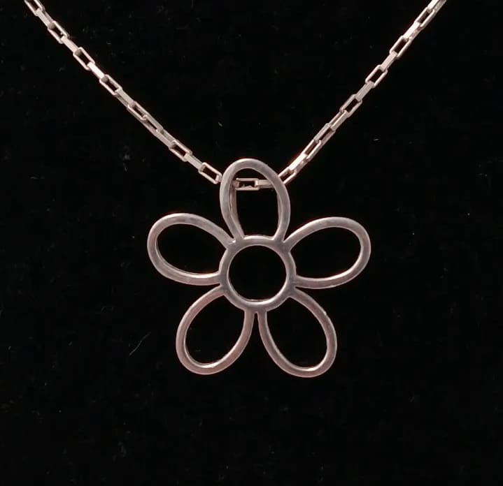 Cadena y colgante de plata 925