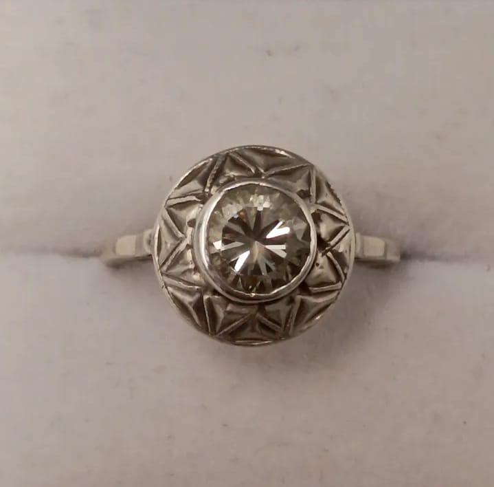 Anillo de plata