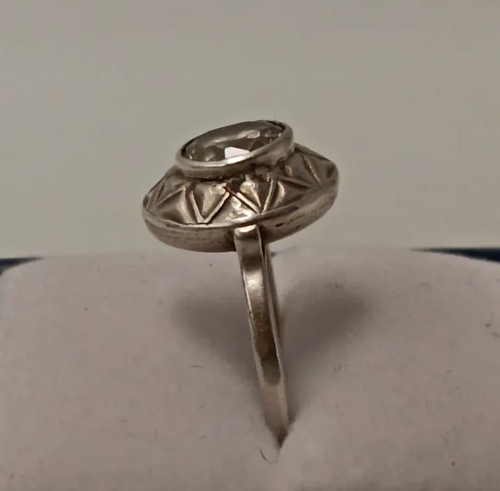 Anillo de plata